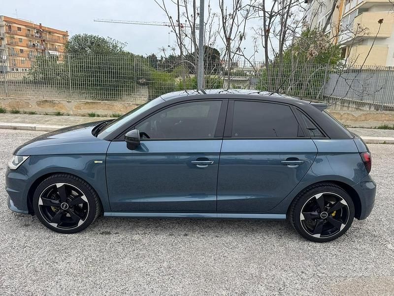 Usata Audi A1 S-Line 116 CV (85 kW) 2016 Blu Utilitaria