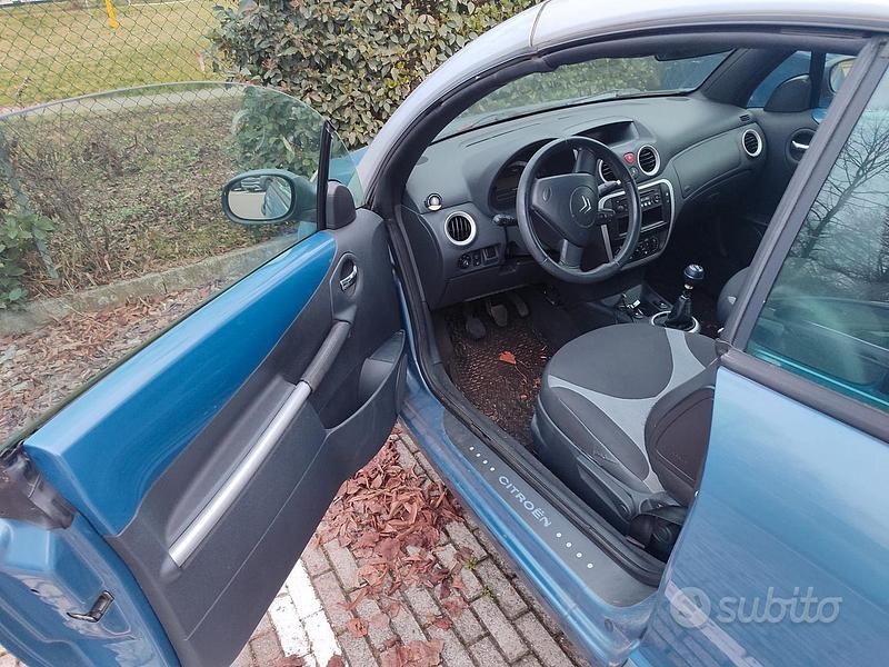 Usata Citroën C3 Pluriel 73 CV (53 kW) 2006 Blu Cabrio