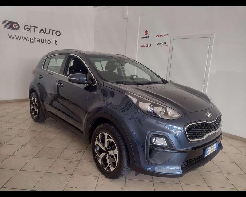 Usata Kia Sportage Style 132 CV (97 kW) 2021 Blu scuro SUV