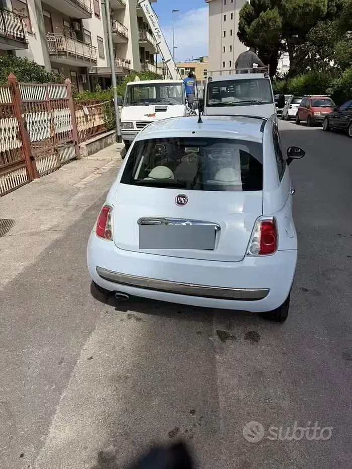 Usata Fiat 500 69 CV (50 kW) 2010 Bluazzurro Berlina