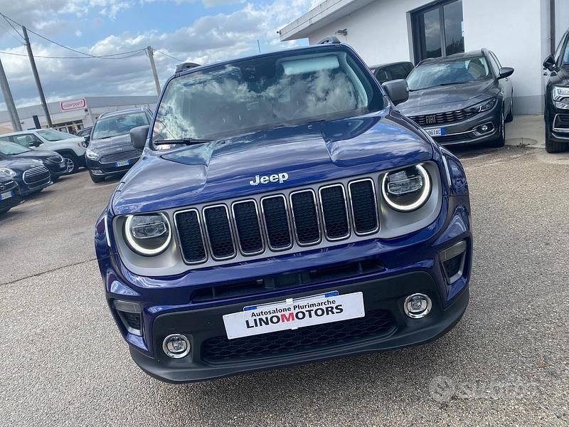 Usata Jeep Renegade Limited 130 CV (95 kW) 2021 Blu SUV