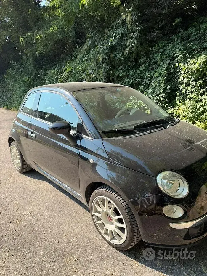 Usata Fiat 500 69 CV (50 kW) 2011 Nero Berlina