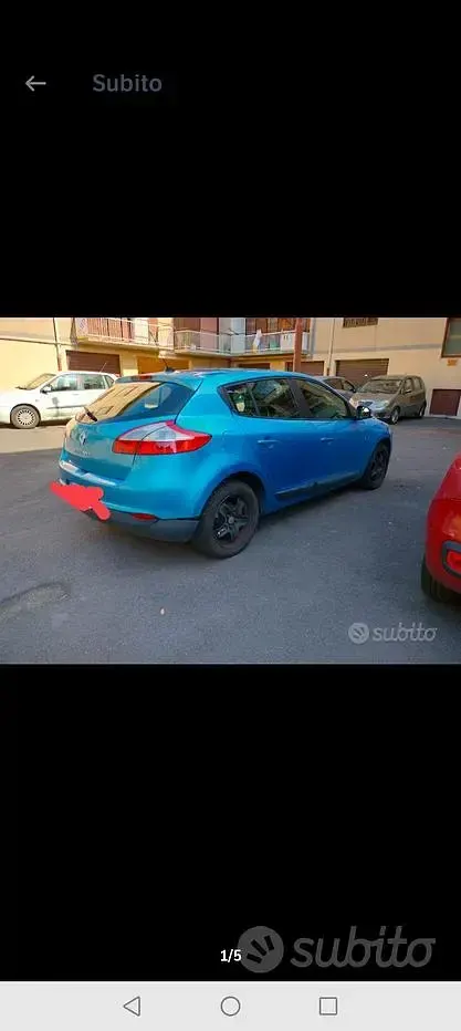 Usata Renault Mégane III 90 CV (66 kW) 2012 Berlina