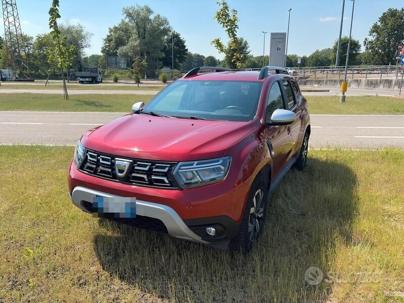 Rosso Usata 2021 Dacia Duster Prestige SUV | 14.500 € (Buon prezzo) - Immagine 1/4