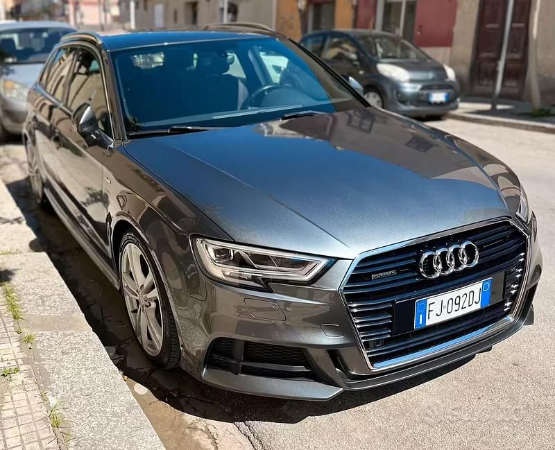 Usata Audi A3 184 CV (135 kW) 2016 Grigio Berlina