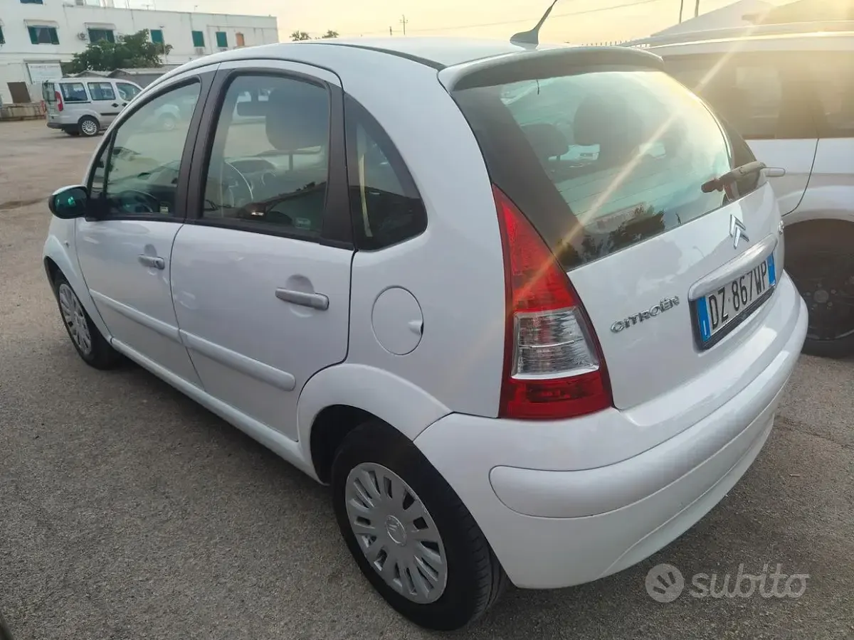 Usata Citroën C3 60 CV (44 kW) 2010 Bianco Berlina