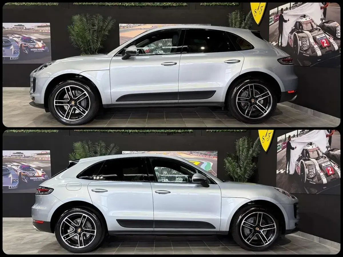 Usata Porsche Macan 354 CV (260 kW) 2019 Argento dolomite metallizzato SUV
