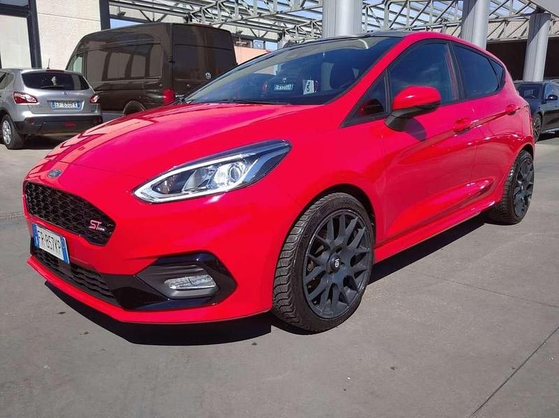 Rosso Usata 2018 Ford Fiesta ST-Line Utilitaria | 8200 € (Super prezzo) - Immagine 1/4