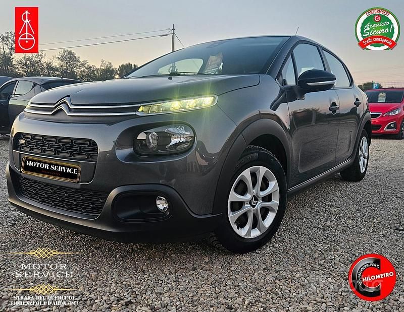Usata Citroën C3 82 CV (60 kW) 2018 Grigio Berlina