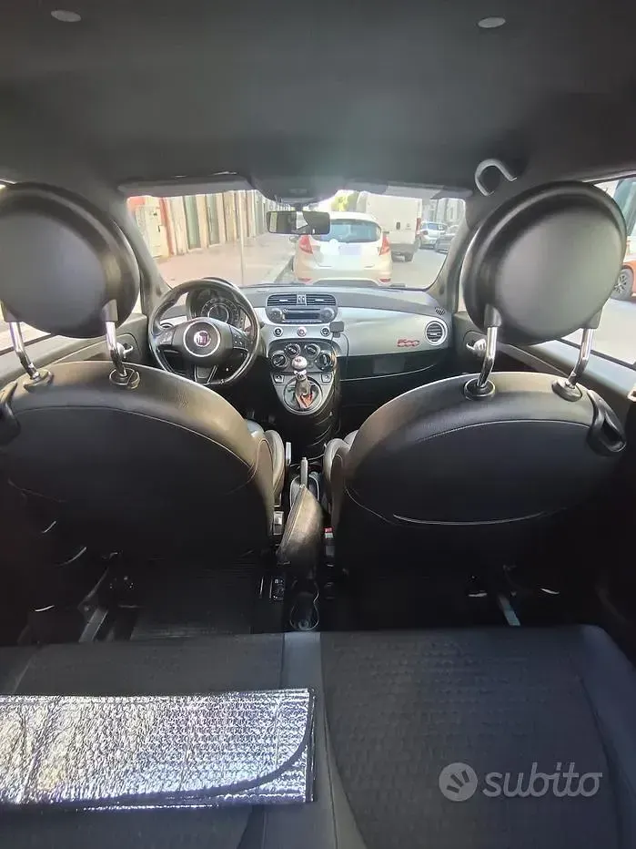 Usata Fiat 500S 95 CV (69 kW) 2014 Bianco Berlina