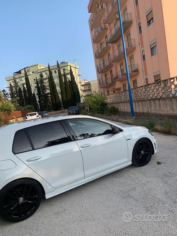 Usata VW Golf VII R-line 2016 Bianco Berlina