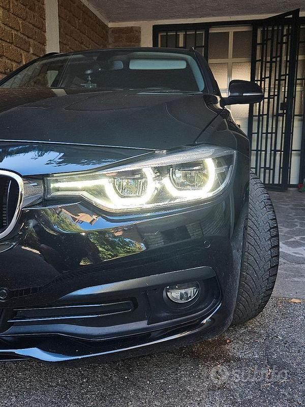 Usata BMW 316 Advantage 116 CV (85 kW) 2019 Nero Station wagon