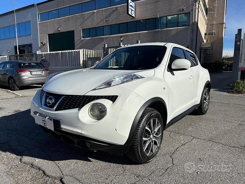Bianco Usata 2014 Nissan Juke Tekna SUV | 4900 € (Ottimo prezzo) - Immagine 1/4
