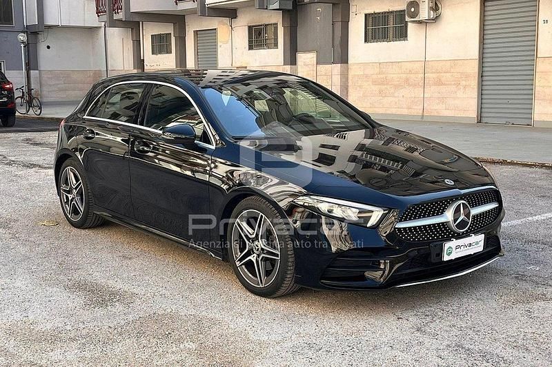 Usata Mercedes A200 Premium 150 CV (110 kW) 2021 Nero Berlina