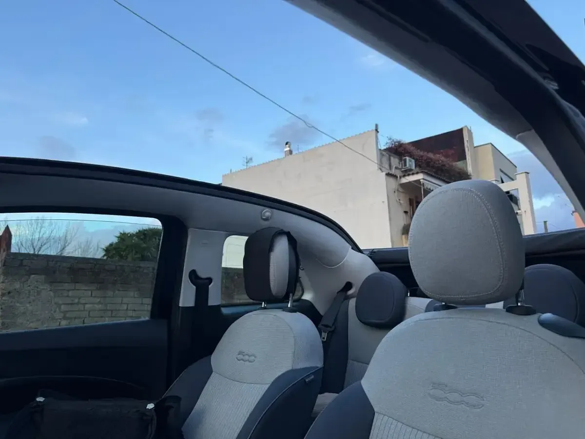 Usata Fiat 500e La Prima 42 kW (58 CV) 2021 Nero Cabrio