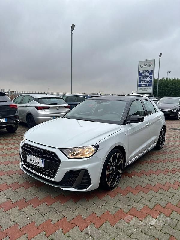 Bianco Usata 2019 Audi A1 S-Line Due volumi | 21.980 € (Buon prezzo) - Immagine 1/4