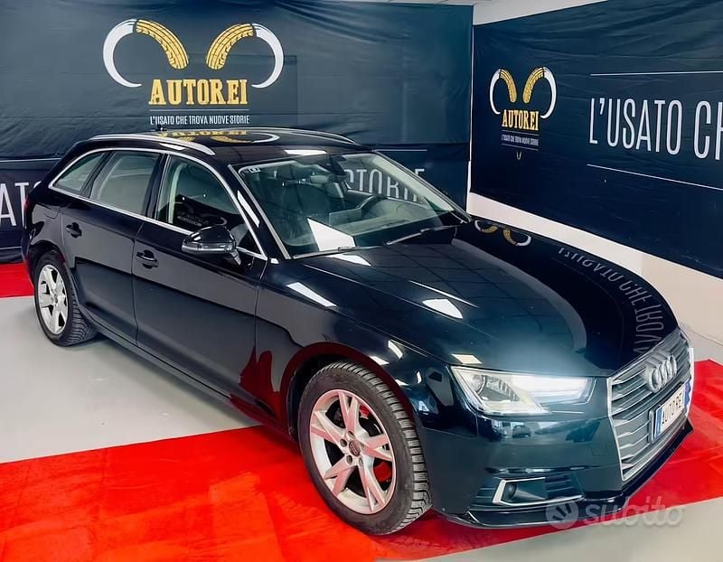 Usata Audi A4 122 CV (89 kW) 2018 Nero Station wagon