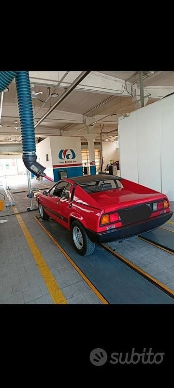 Usata Lancia Beta 1970 Rosso Cabrio