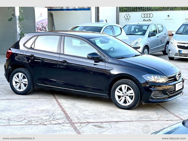 Usata VW Polo Comfortline 90 CV (66 kW) 2019 Nero Berlina