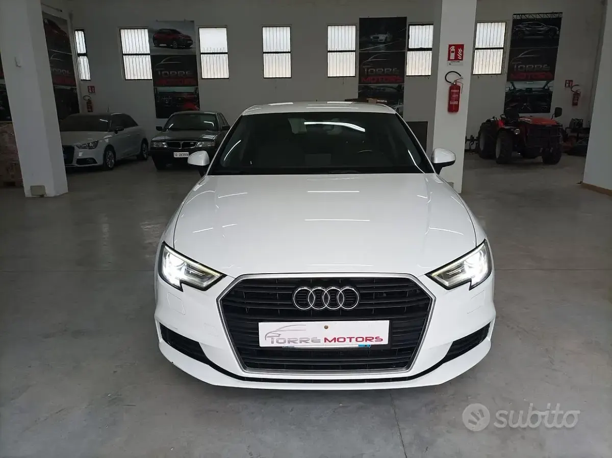 Usata Audi A3 Ambiente 116 CV (85 kW) 2018 Bianco Berlina