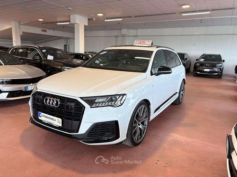 Usata Audi Q7 S-Line 286 CV (210 kW) 2020 Bianco SUV