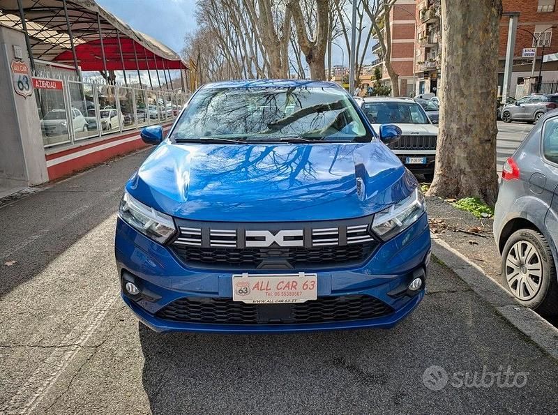 Usata Dacia Sandero 91 CV (66 kW) 2023 Blu Berlina