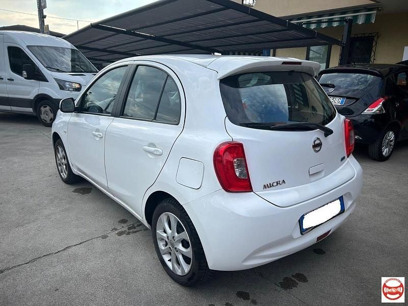Usata Nissan Micra Acenta 80 CV (58 kW) 2014 Bianco Utilitaria