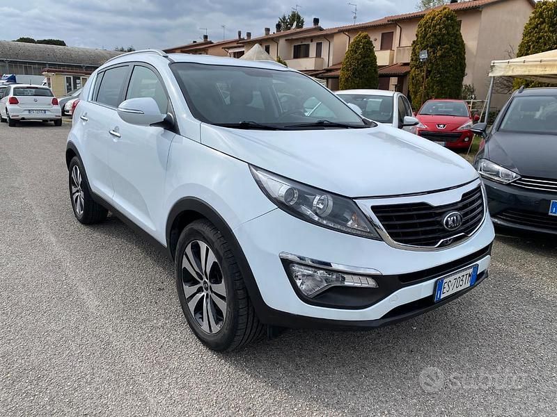 Begagnad Kia Sportage 116 HK (85 kW) 2013 Vit SUV