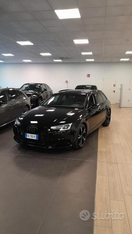 Usata Audi A4 S-Line 150 CV (110 kW) 2017 Nero Station wagon