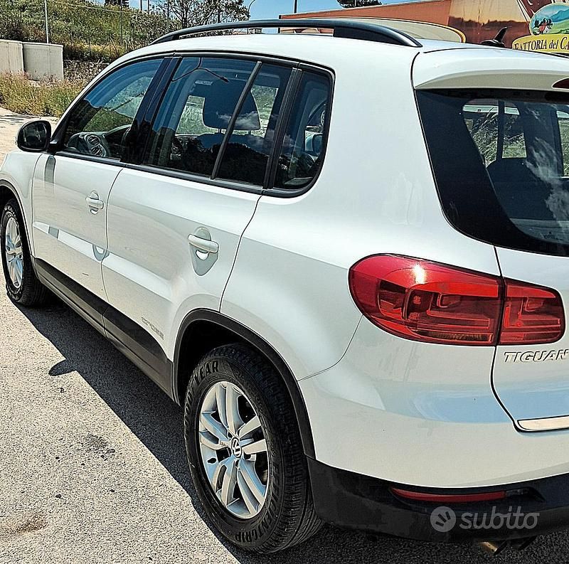 Usata VW Tiguan 110 CV (80 kW) 2014 Bianco SUV