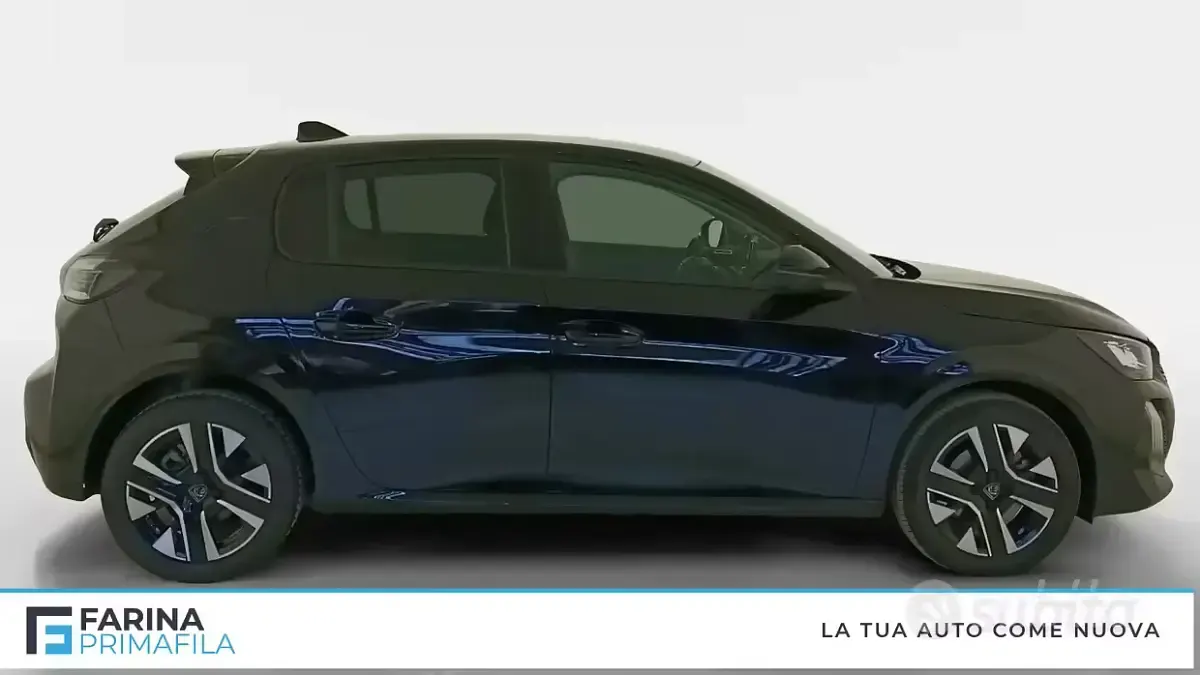 Usata Peugeot 208 Allure 101 CV (74 kW) 2025 Nero perla Utilitaria