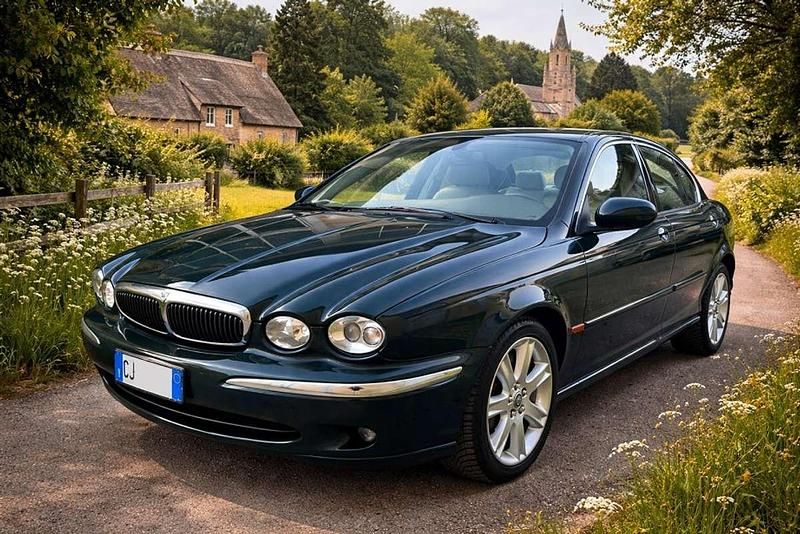 Usata Jaguar X-type Executive 230 CV (169 kW) 2003 Verde Berlina