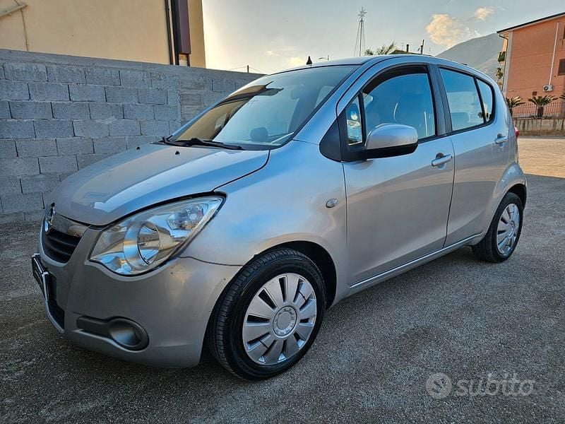 Usata Opel Agila Enjoy 75 CV (55 kW) 2010 Grigio Utilitaria