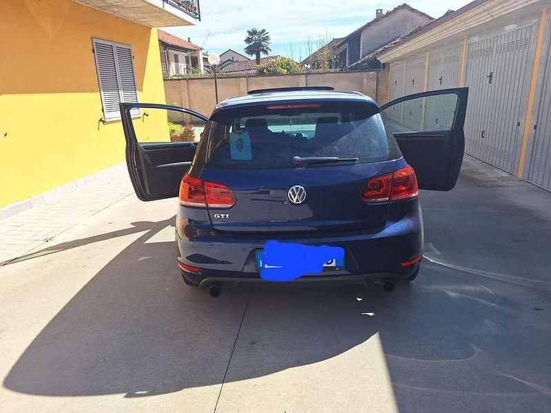 Usado VW Golf VI GTI 211 CV (155 kW) 2011 Azul Utilitario