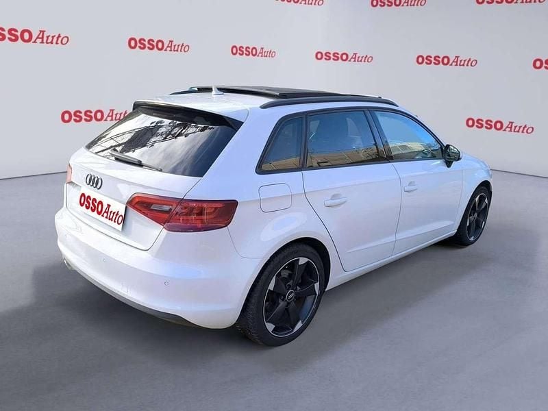 Usata Audi A3 Sportback Ambition 150 CV (110 kW) 2013 Bianco Utilitaria
