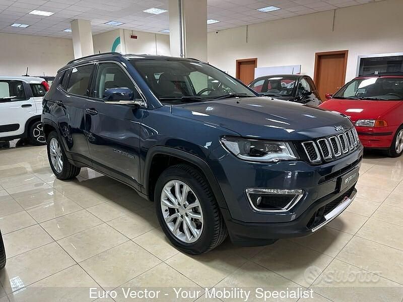 Usata Jeep Compass Limited 190 CV (139 kW) 2021 Blu SUV