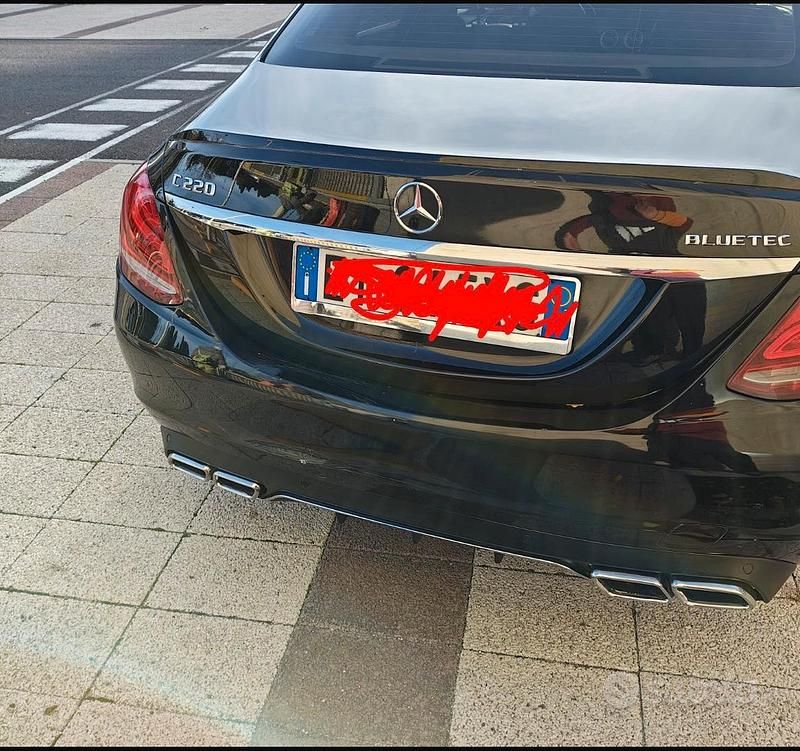 Usata Mercedes C220 2015 Nero Berlina