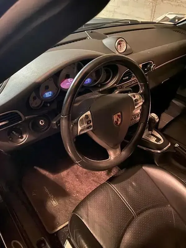 Usata Porsche 997 355 CV (261 kW) 2007 Grigio Cabrio