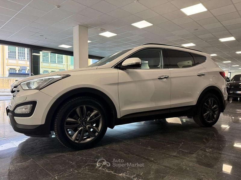 Usata Hyundai Santa Fe Style 197 CV (144 kW) 2014 Bianco SUV