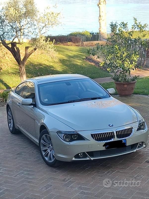 Usata BMW 645 2003 Grigio Coupé