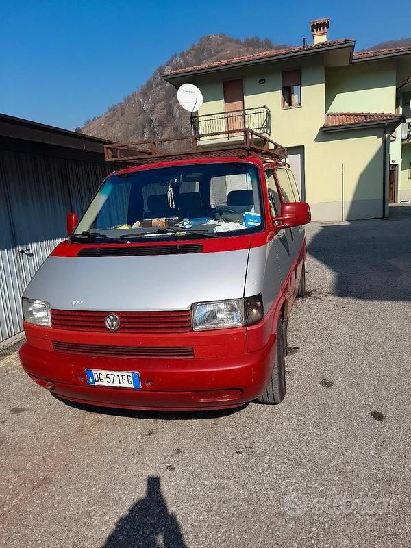 Usata VW Transporter 75 CV (55 kW) 1997 Rosso Furgone