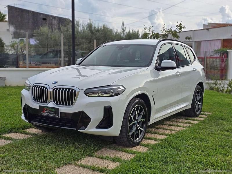 Usata BMW X3 M M Sport 190 CV (139 kW) 2022 Bianco SUV