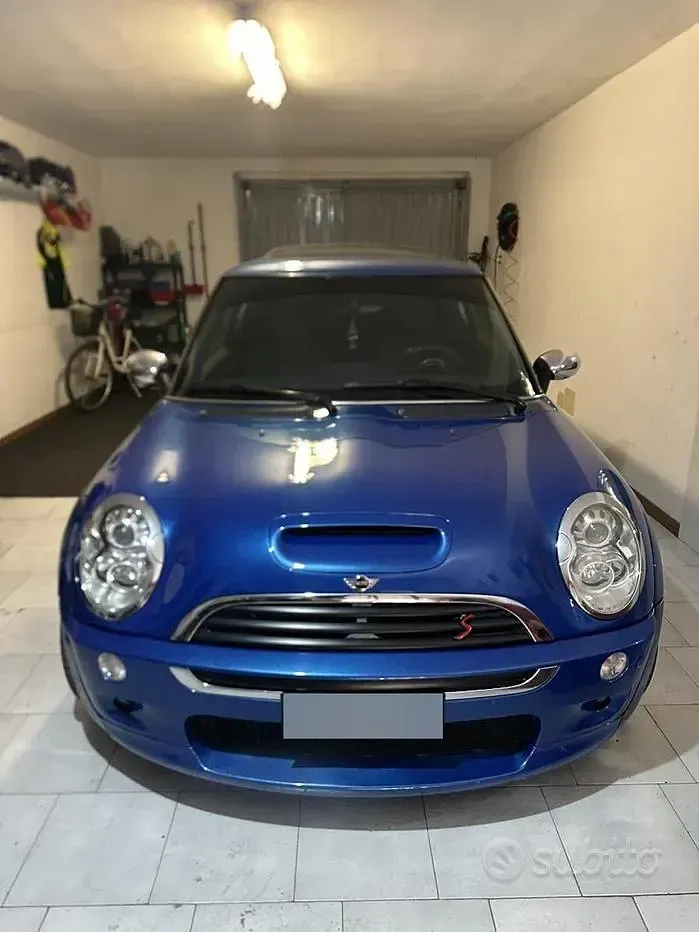Usata Mini Cooper S 170 CV (125 kW) 2006 Bluazzurro Utilitaria