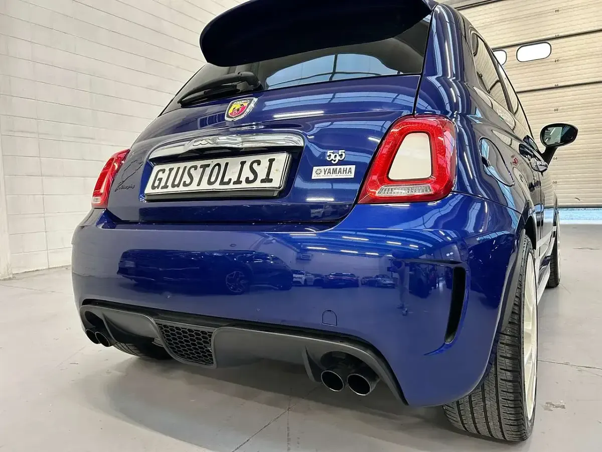 Usata Abarth 595 159 CV (116 kW) 2016 Blu/azzurro Utilitaria