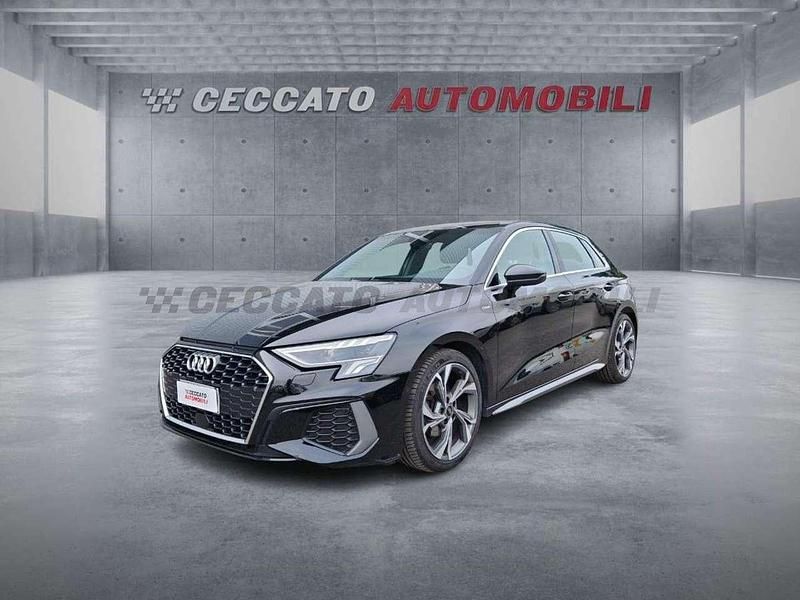 Nero Usata 2023 Audi A3 Sportback S-Line Due volumi | 25.840 € (Ottimo prezzo) - Immagine 1/4