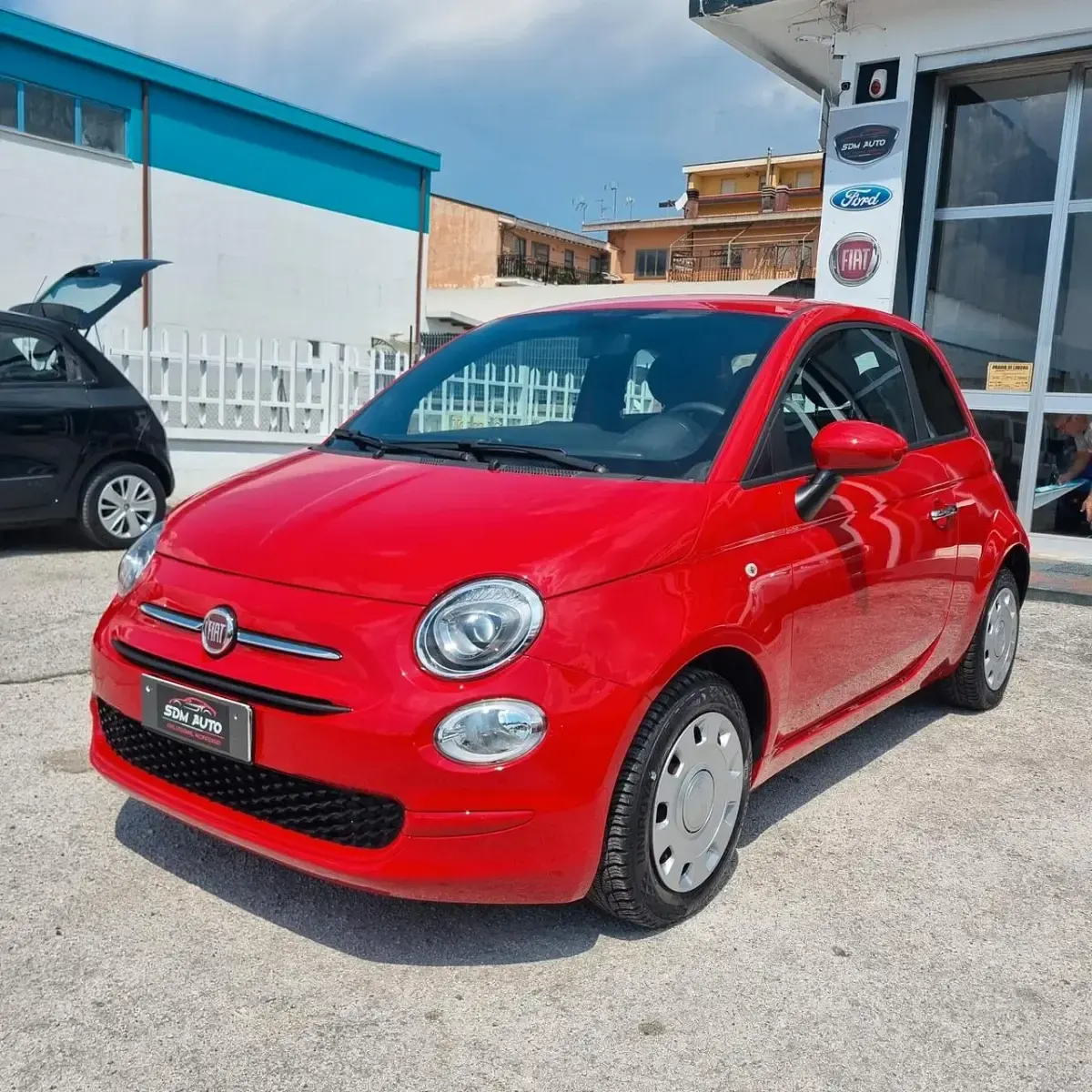 Usata Fiat 500C Red 69 CV (50 kW) 2023 Rosso Cabrio