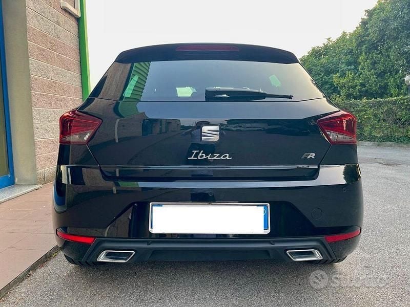 Usata Seat Ibiza FR 95 CV (69 kW) 2022 Nero Berlina