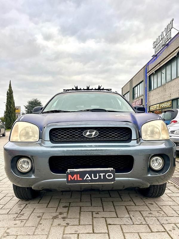 Usata Hyundai Santa Fe GLS 112 CV (82 kW) 2004 Blu SUV