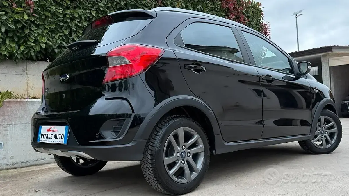 Usata Ford Ka Plus Active 86 CV (63 kW) 2019 Nero Utilitaria