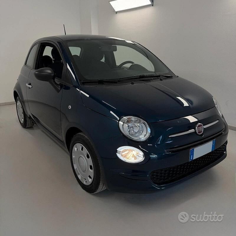 Usata Fiat 500 70 CV (51 kW) 2022 Blu Utilitaria